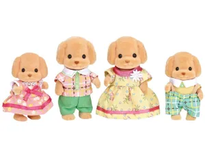 Calico Critters Toy Poodle Family