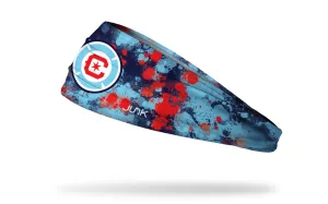 Chicago Fire FC: Splatter Headband