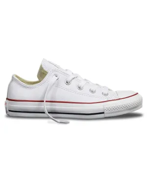 Chuck Taylor All Star Leather Low Top Shoes - White