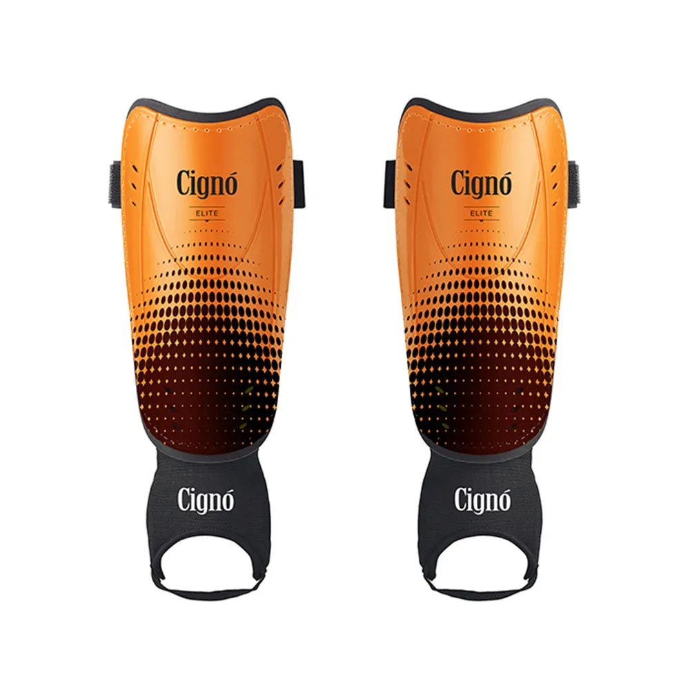 Cigno Elite Shin Guards Orange