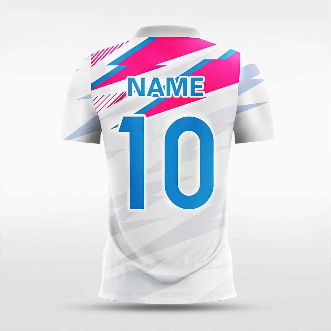 Cool Wind - Women Custom Soccer Jerseys Design Pink Sublimated