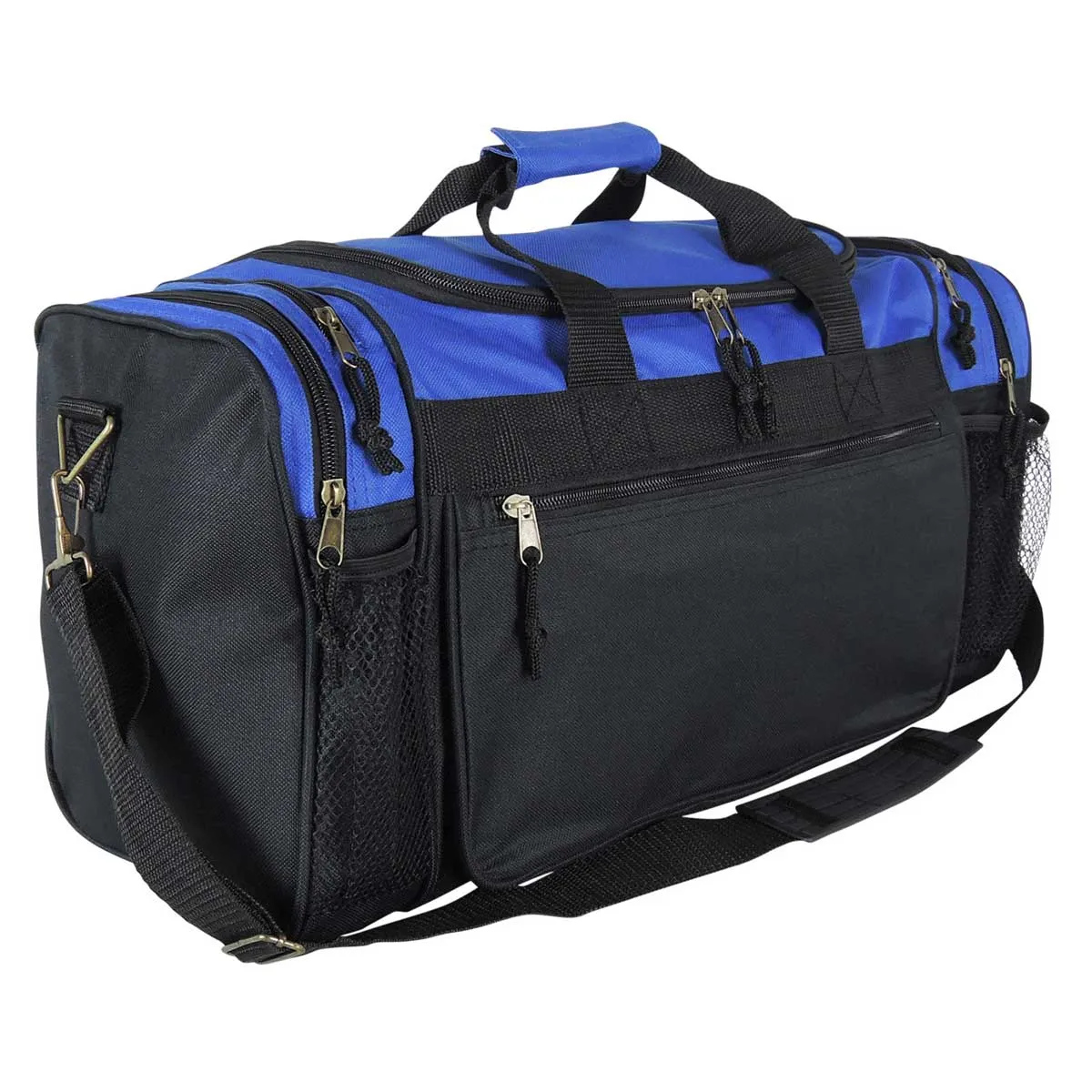 Dalix 20" Sports Duffel Bag with Mesh and Valuables Pockets