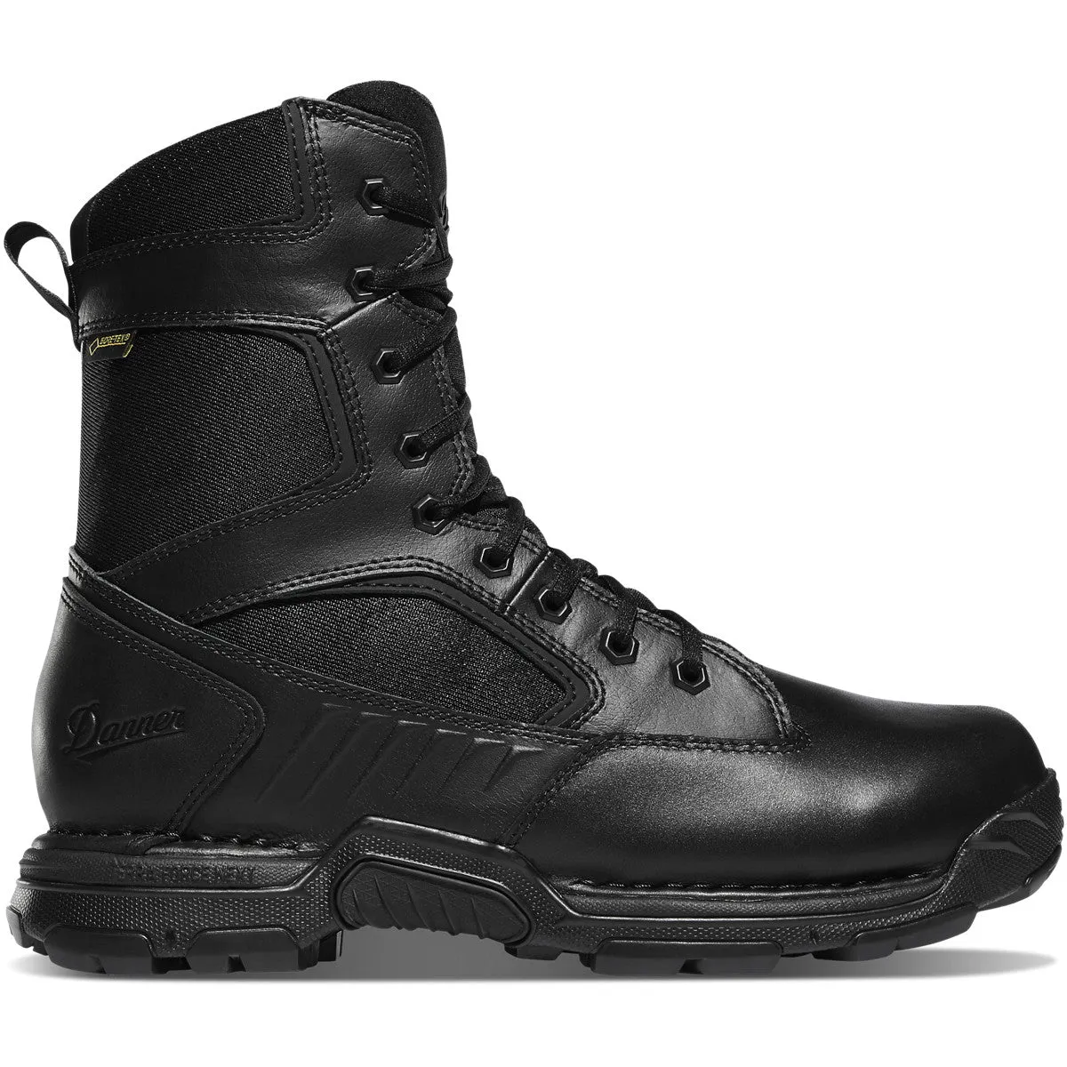 Danner Men's Striker Bolt 8" Side Zip WP Duty Boot - Black - 26634