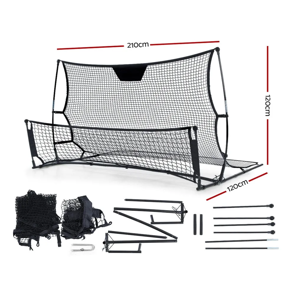 Durable Portable Soccer Rebounder Net, 2-in-1, Everfit