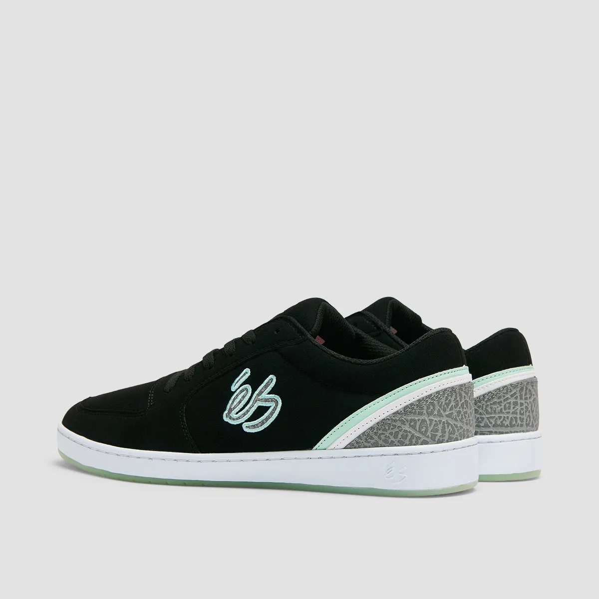 eS Eos Shoes - Black/White/Turquoise