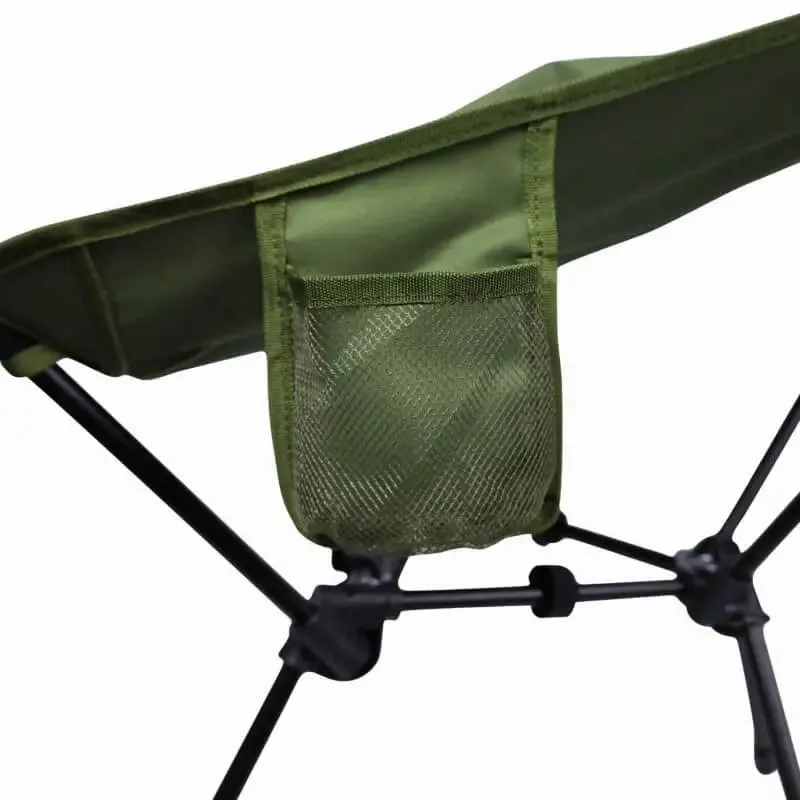 Everest Lounger High Back Camping Chair - Ultralight, Compact & Portable with Enhanced Comfort and Stability, Ideal for Outdoor Activities