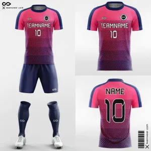 Gradient Diagonal - Custom Soccer Jerseys Kit for University