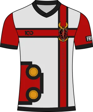 GUILTY GEAR 'Sacred Order Of The Holy Knights' Home Jersey 2024 Season - White/Red