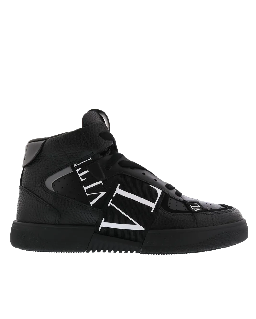 Heren Mid-Top VL7N Sneaker Zwart