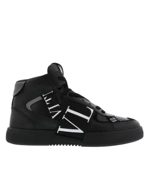 Heren Mid-Top VL7N Sneaker Zwart