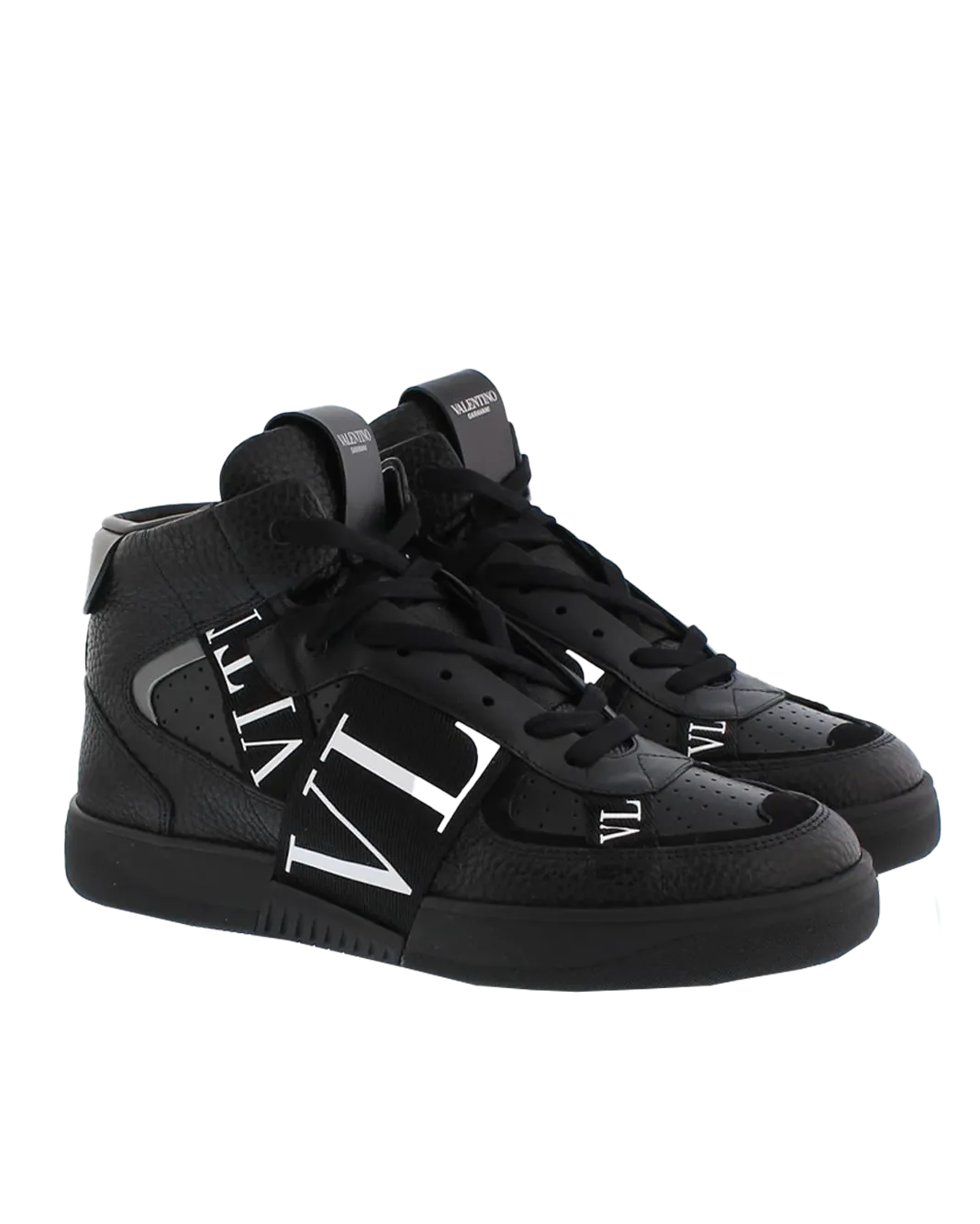 Heren Mid-Top VL7N Sneaker Zwart