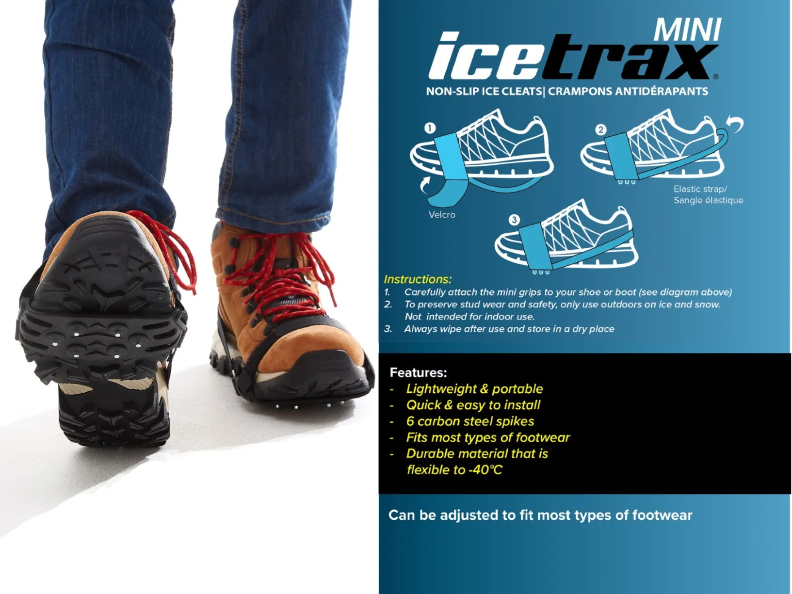 ICETRAX MINI Portable Ice Cleats