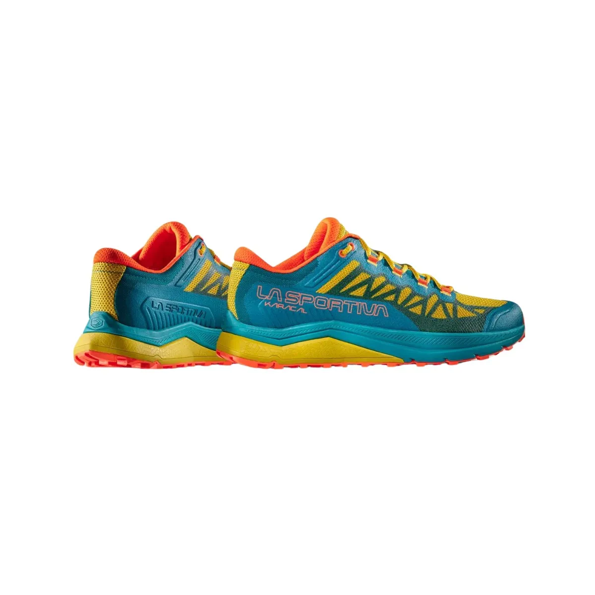 La Sportiva Karacal Blue Yellow Sneakers