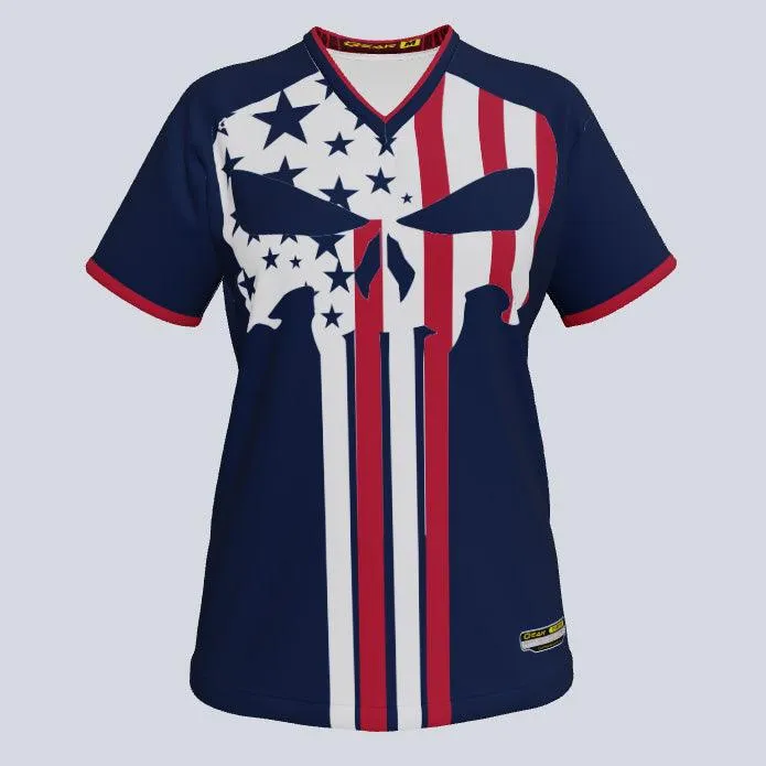 Ladies Liberty Custom USA Jersey