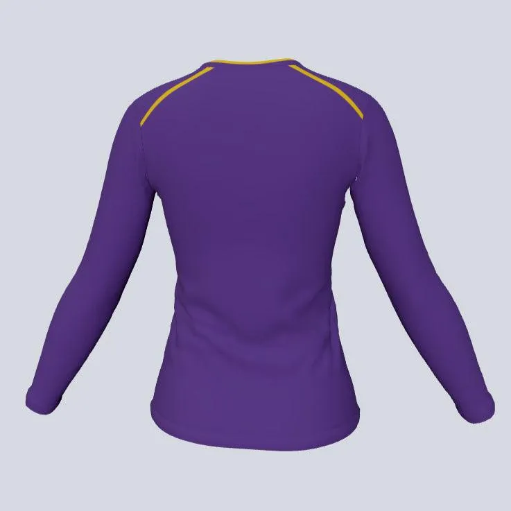 Ladies Long Sleeve Rays Fade Jersey