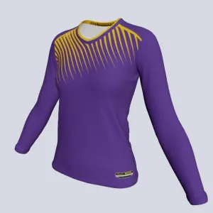 Ladies Long Sleeve Rays Fade Jersey