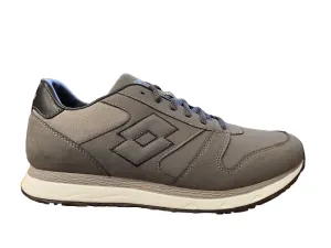 Lotto sneakers da uomo Trainer AMF XX Suede 218098 9F4 grigio-marrone