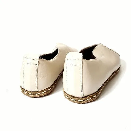 Lu Loafers in Bone