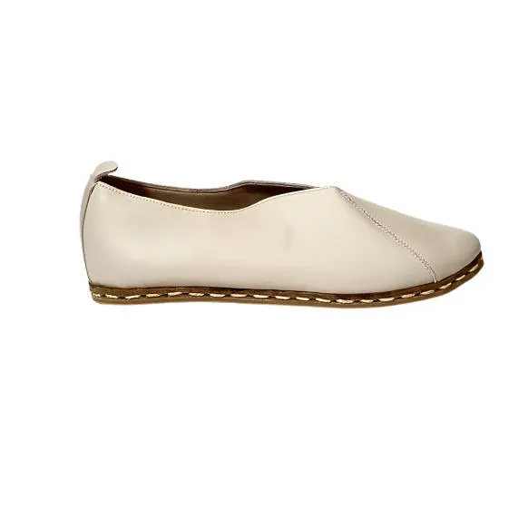 Lu Loafers in Bone