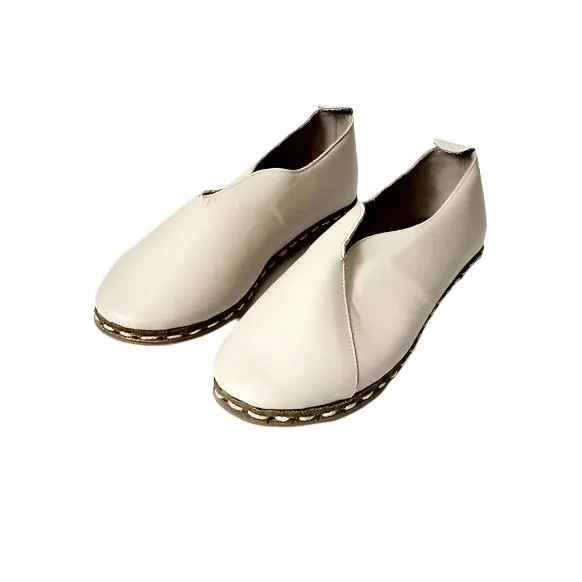 Lu Loafers in Bone