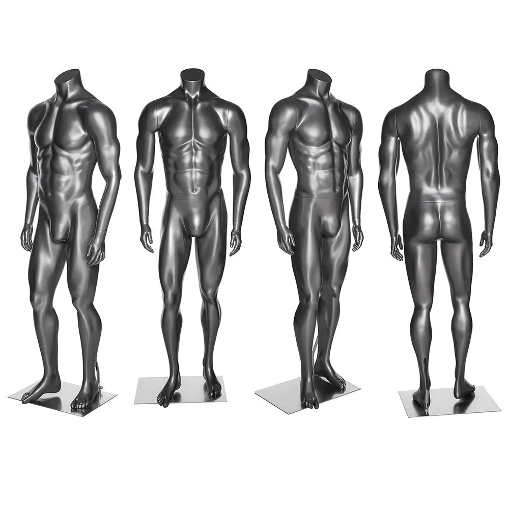 Male Sports Headless Standing Mannequin MM-HEF72