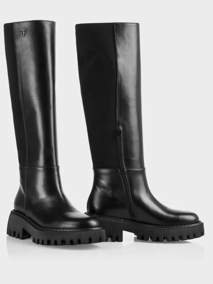 Marc Cain Black High Leg Boots VB SA.06 L31 COL 900