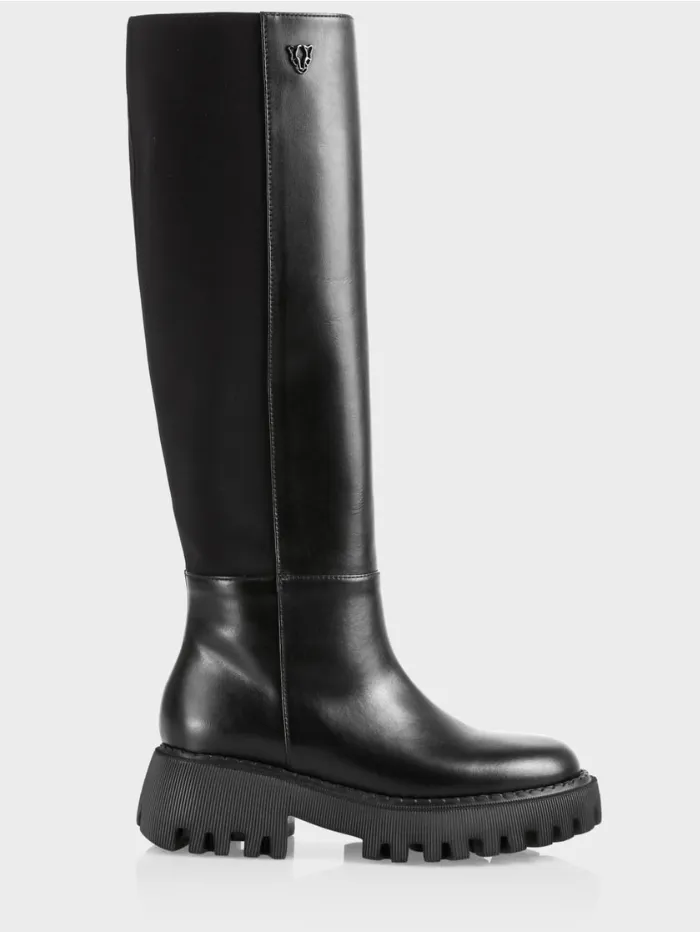 Marc Cain Black High Leg Boots VB SA.06 L31 COL 900