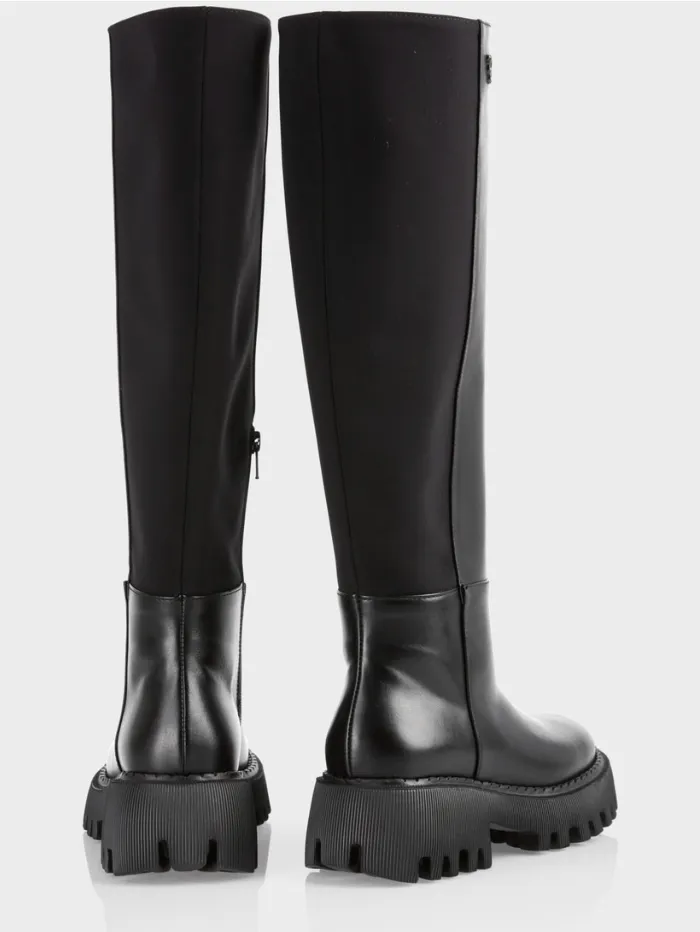 Marc Cain Black High Leg Boots VB SA.06 L31 COL 900