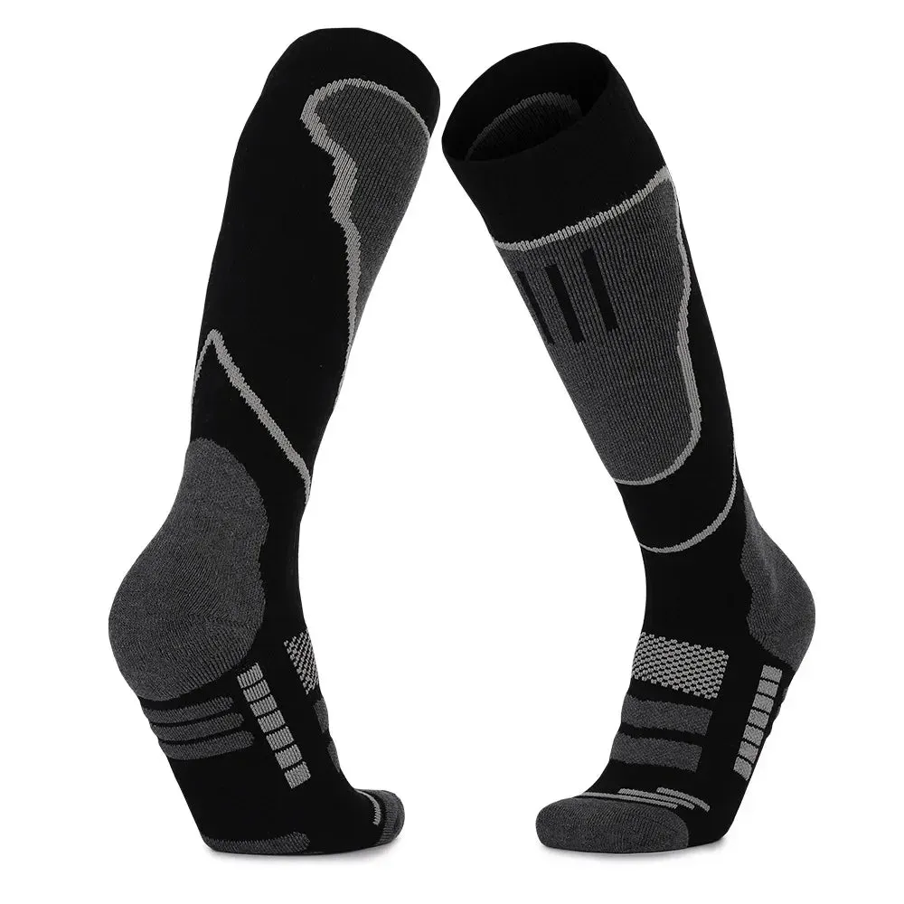 Merino Wool Thermal Compression Socks  Warm Winter Gear for Men & Women