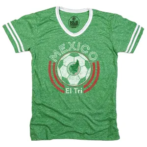 Mexico National Soccer Team Ringer V-Neck T-Shirt