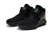 N A Jordan XXXII 32 Black Gold Spectrum Sneakers Men's Basketball Shoes