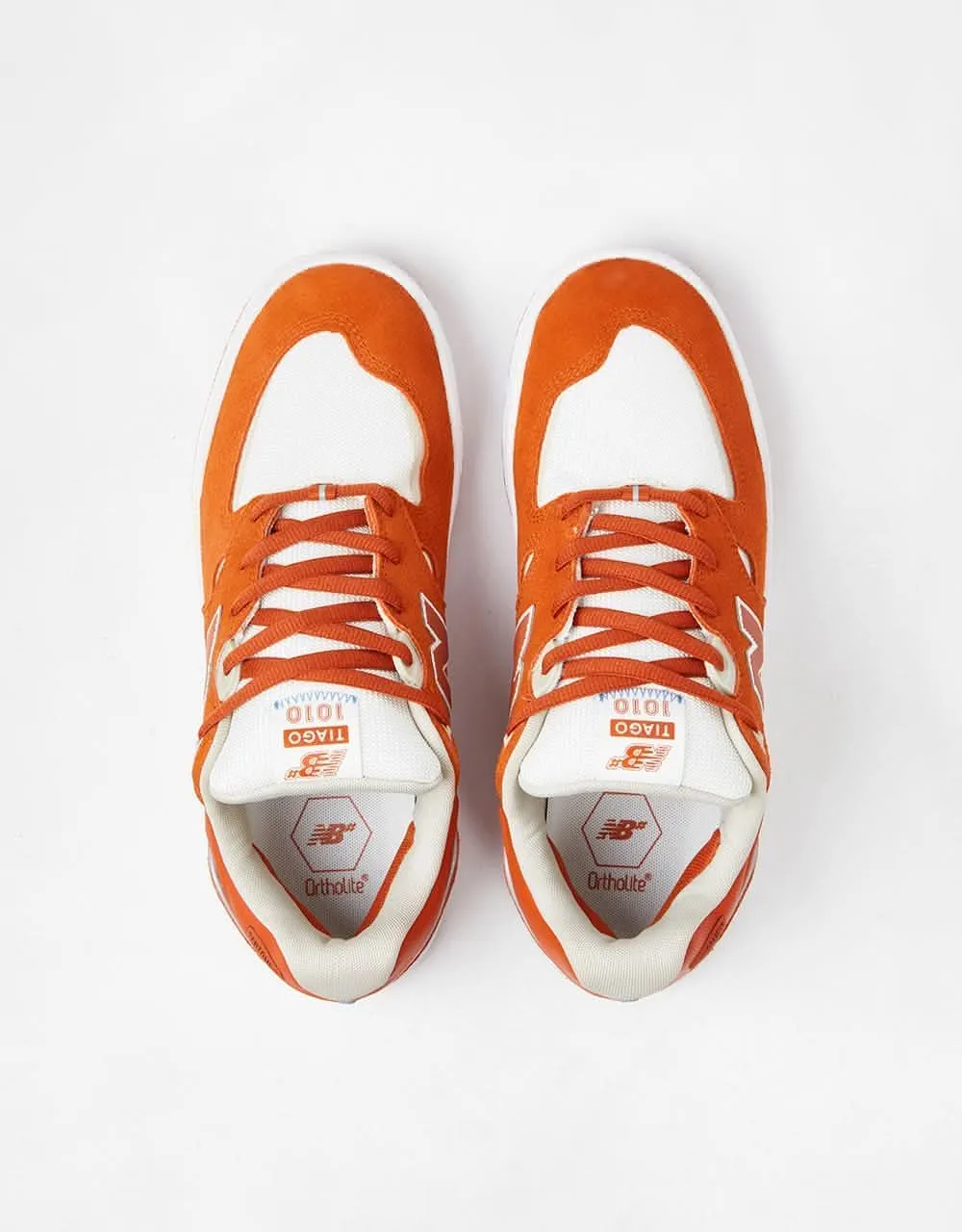 New Balance Numeric Tiago Lemos 1010 Skate Shoes - Rust/Sea Salt