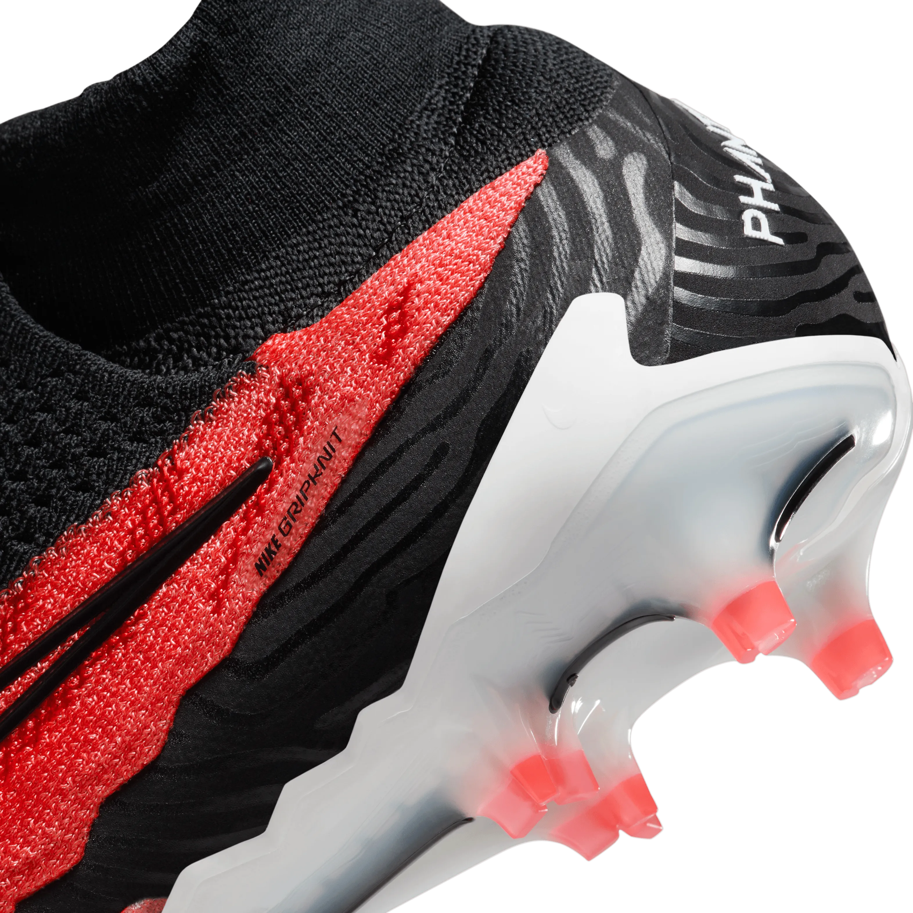 Nike Gripknit Phantom GX Elite Dynamic Fit FG-Bright Crimson/Black-White