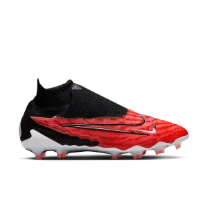 Nike Gripknit Phantom GX Elite Dynamic Fit FG-Bright Crimson/Black-White