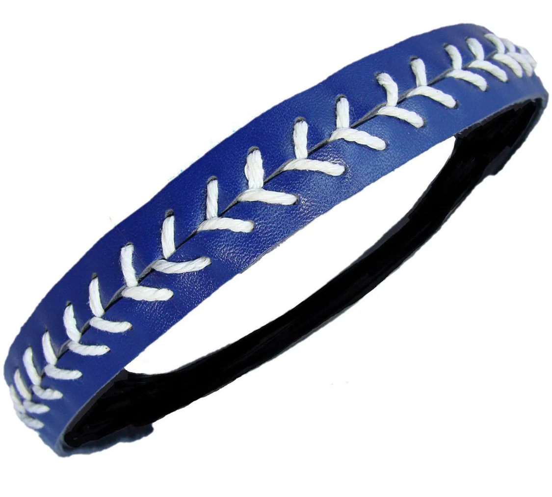 No-Slip Leather Softball/Baseball Headbands