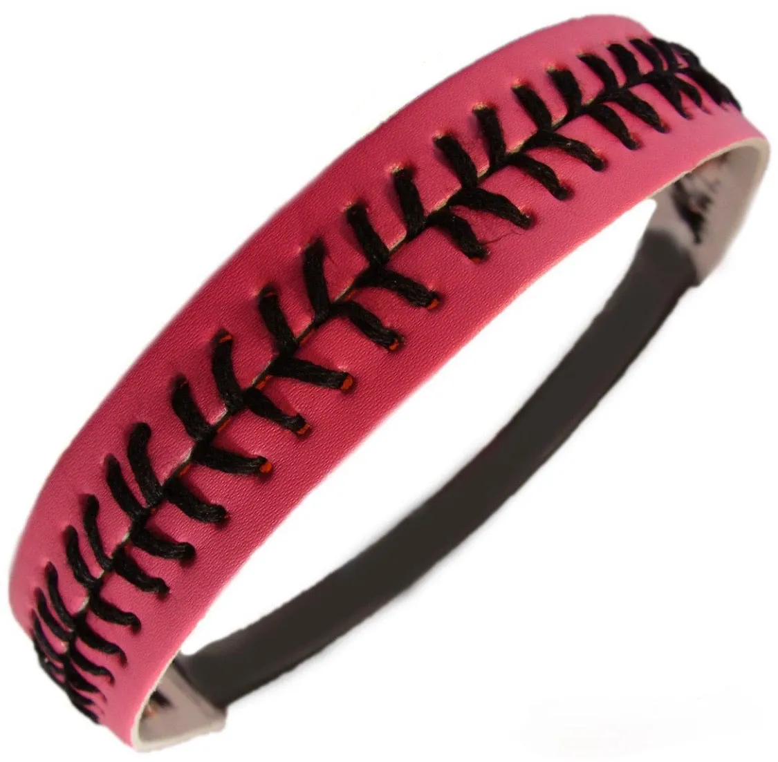 No-Slip Leather Softball/Baseball Headbands