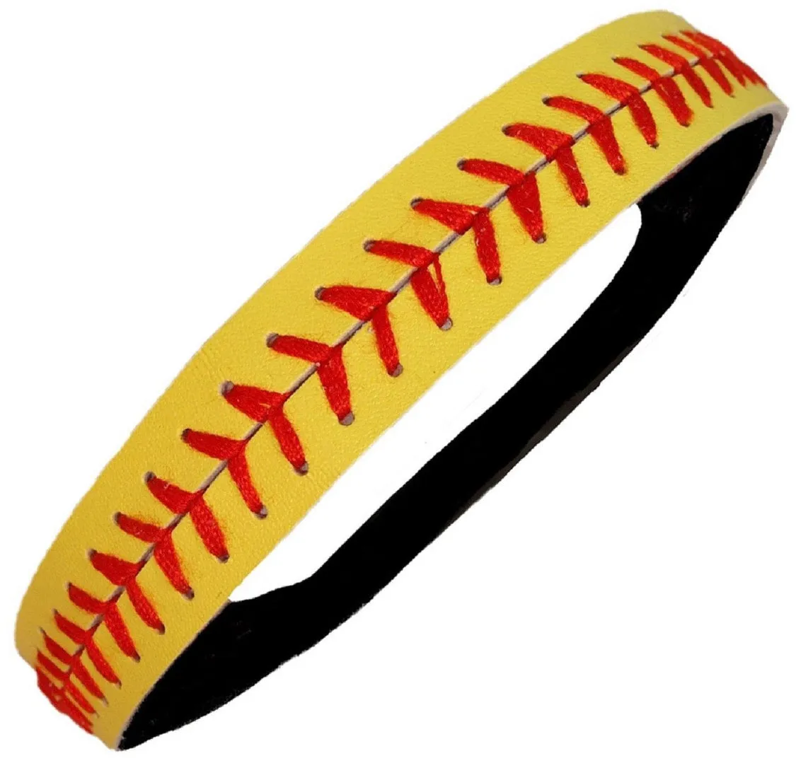 No-Slip Leather Softball/Baseball Headbands