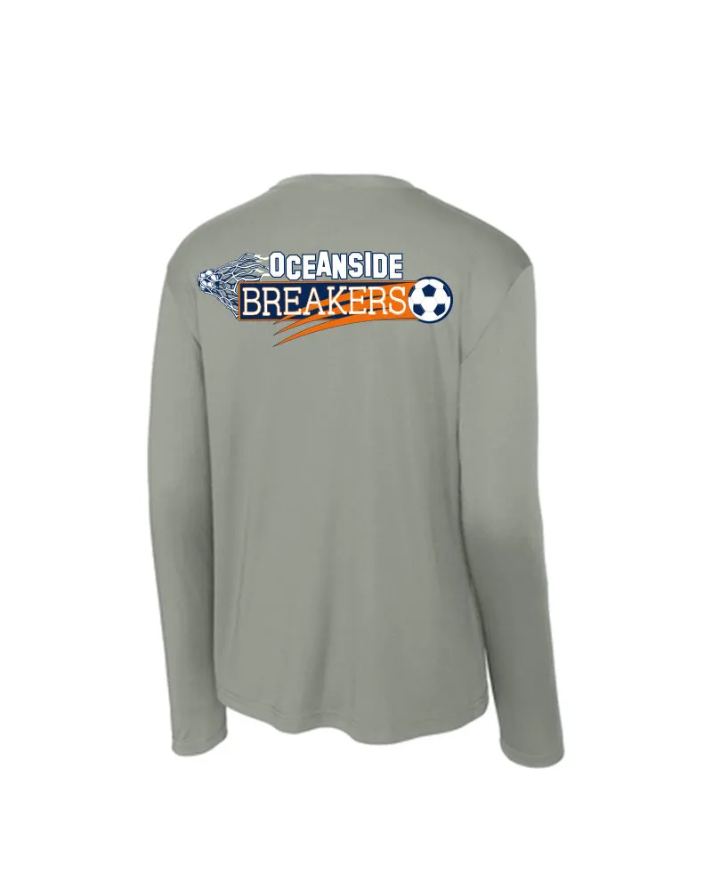 Oceanside Breakers Soccer Performance Long Sleeve Tee