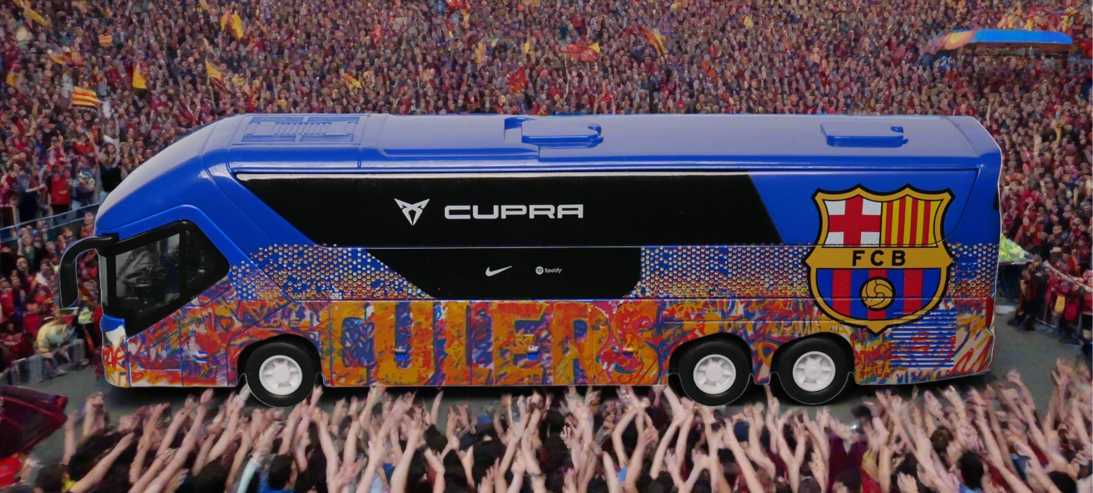 Official Collectible Miniature Team Bus - Must-Have Collectible