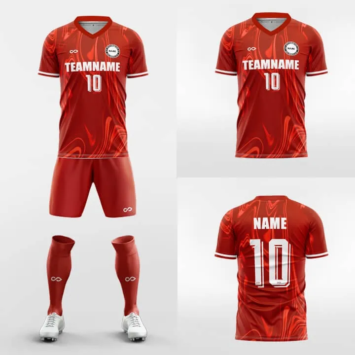 Ostentation - Custom Soccer Jerseys Kit Sublimated Design