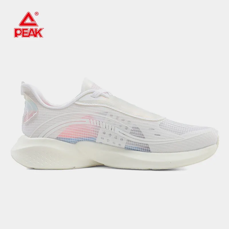 PEAK Women Ultralight 002 Casual Non-slip Wearable Lightweight Mesh Breathable Sneakers Shoes Sport Running Shoes for Women Ultralight series EW12528H