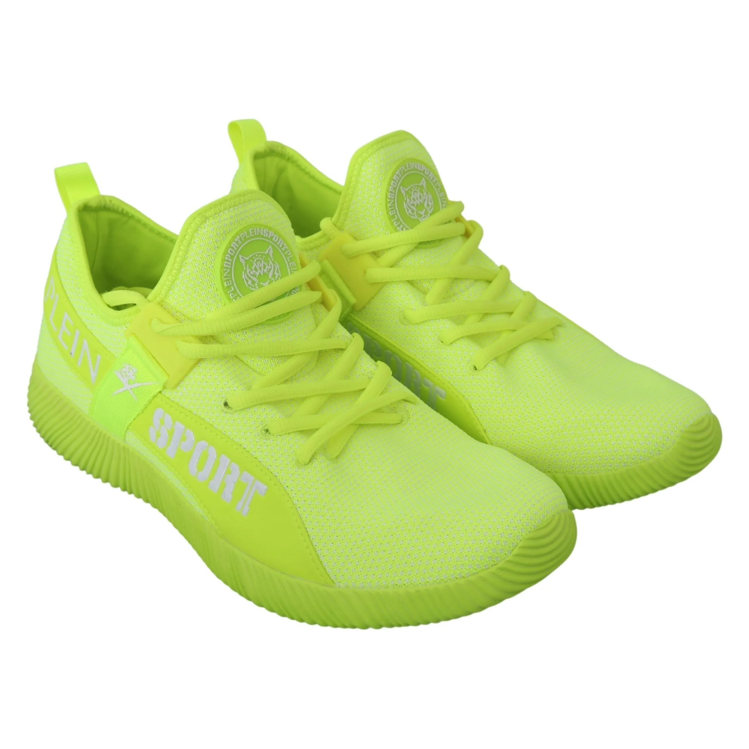 Philipp Plein Stylish Light Green Casual Sneakers