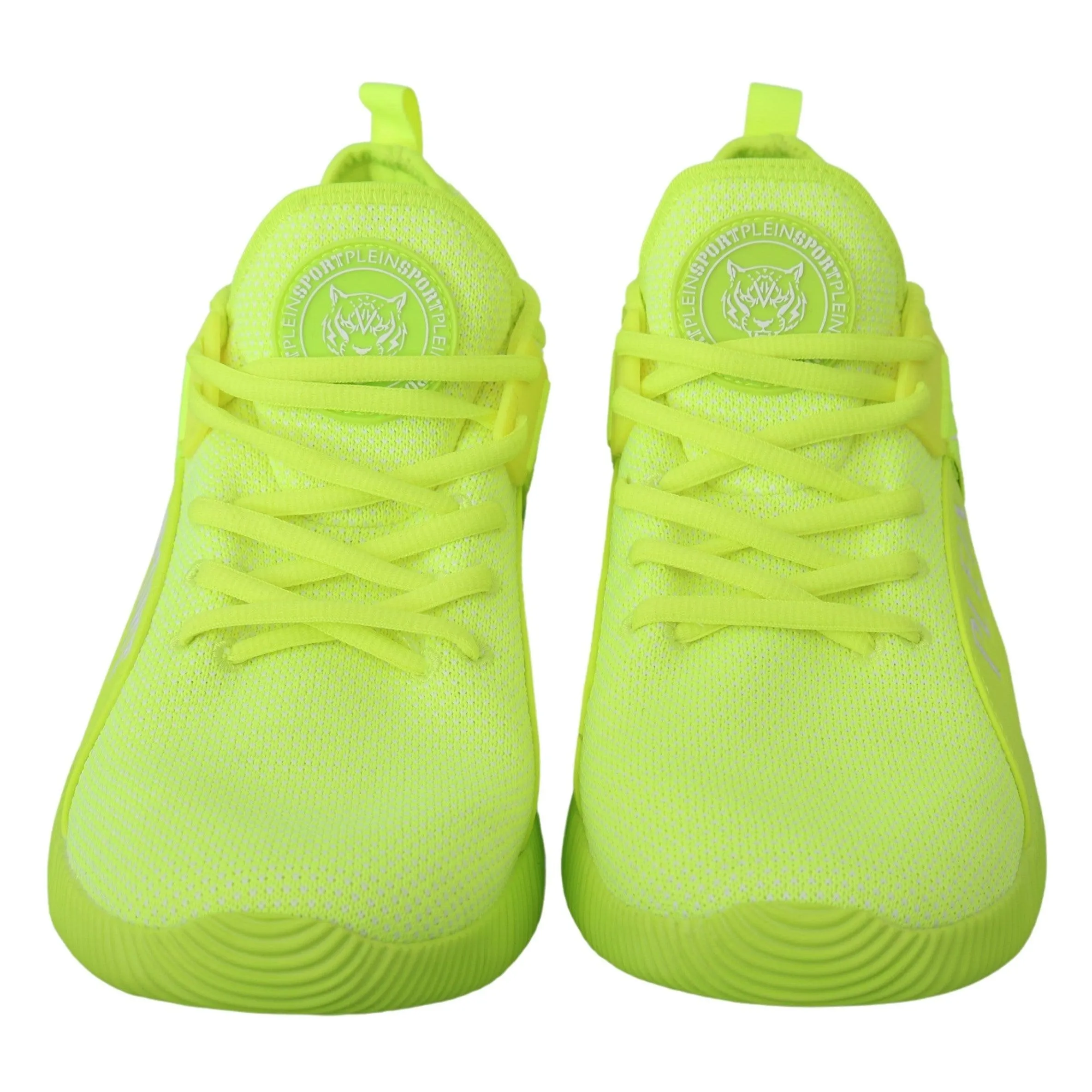 Philipp Plein Stylish Light Green Casual Sneakers