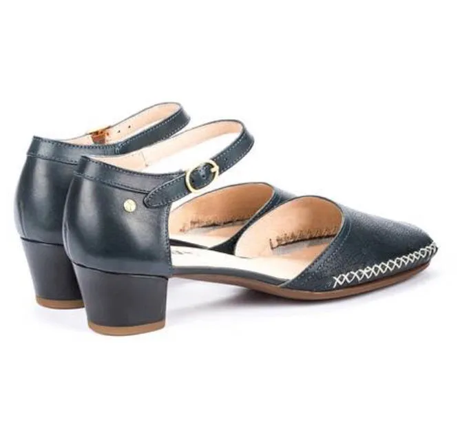 Pikolinos Gomera Sandals W6R-5911 in Ocean Navy Blue Leather $199, Our Beautiful Price $169