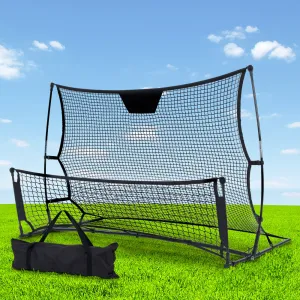 Portable 2-in-1 Soccer Rebounder Net, Durable Steel - Everfit