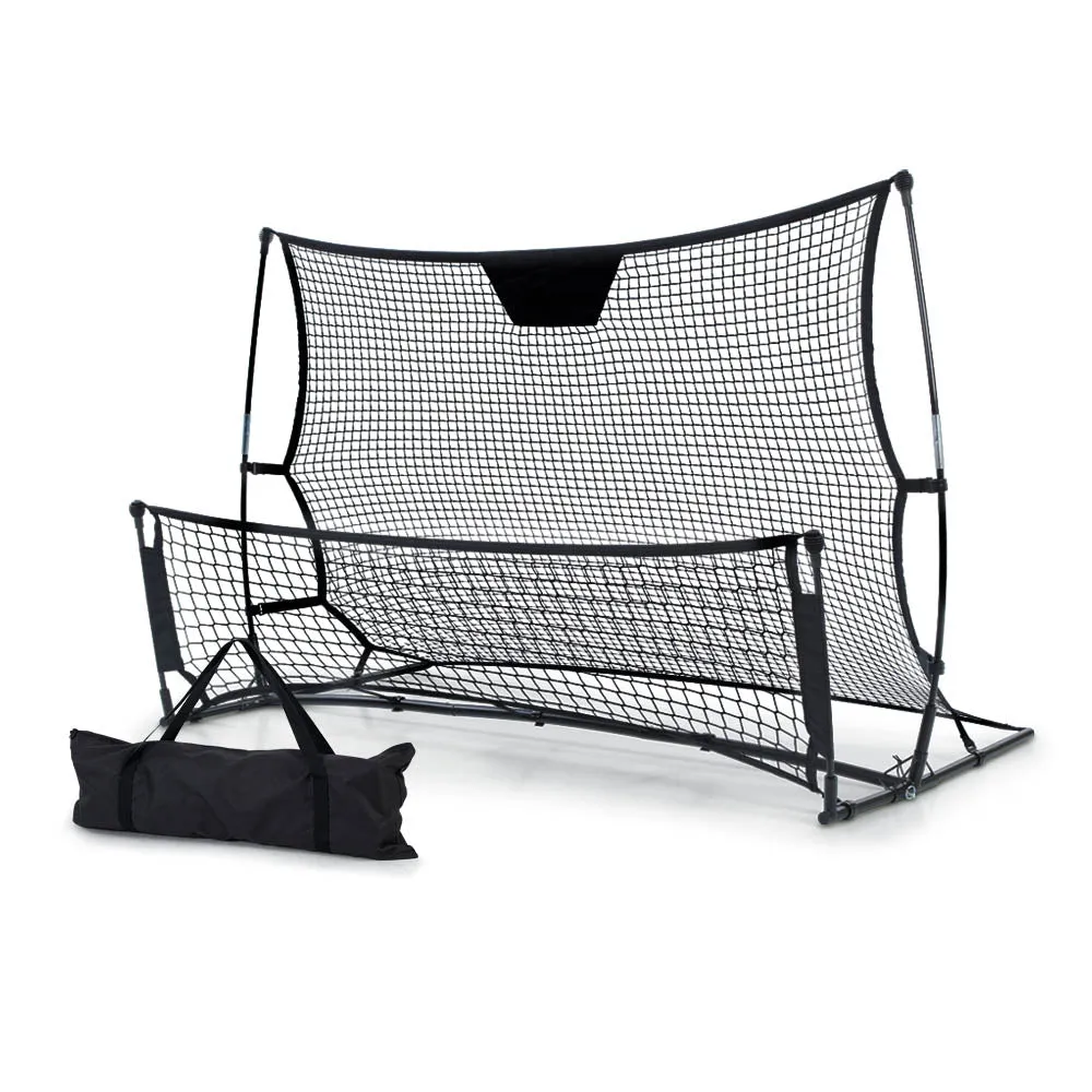 Portable 2-in-1 Soccer Rebounder Net, Durable Steel - Everfit