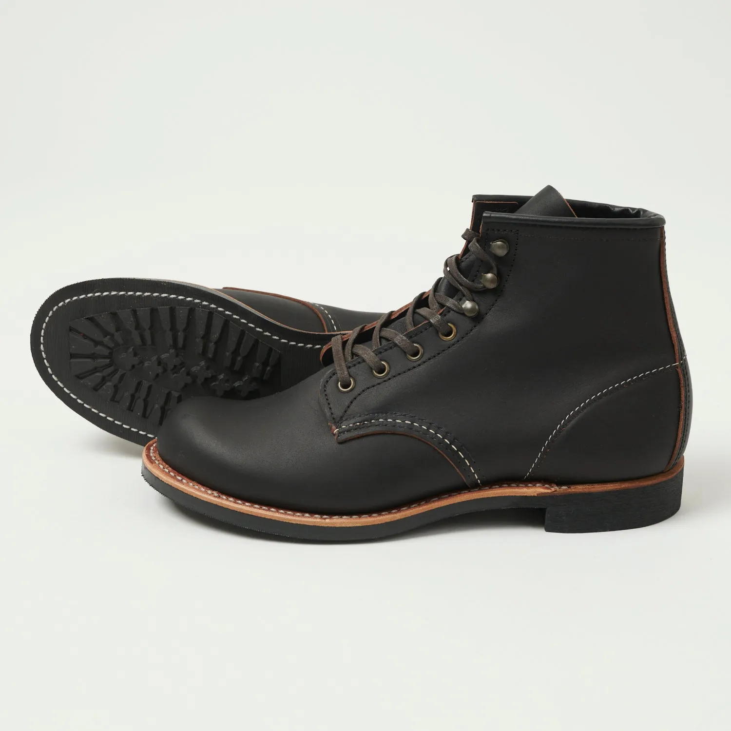 Red Wing 3345 6" Blacksmith Boots - Black