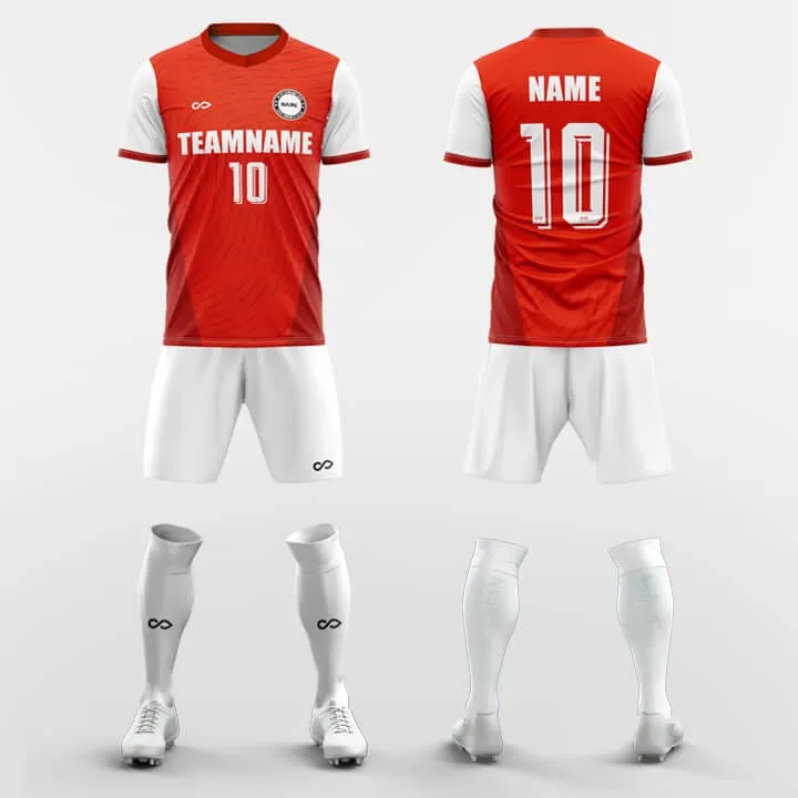 Robust-Custom Soccer Jerseys Kit Sublimated Design