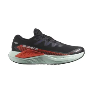 Salomon Men's DRX DEFY GRVL Road Running Shoes - Black/Cherry Tomato/Bay