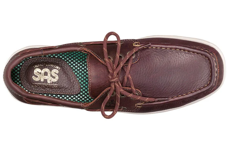 SAS Men's Decksider Boat Shoe NEW BRIAR